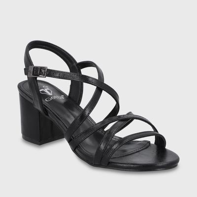 Imagen 2 del producto Sandalia Mujer Taco Negra C6164