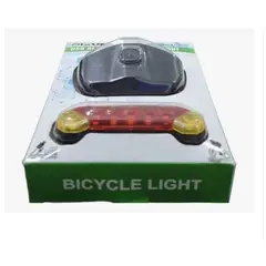 GENERICO - Set Luces Led Bicicleta Delantera Trasera Recargables