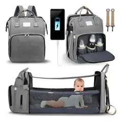 MOVI - Mochila Pañalera y Mudador de Bebé 3 en 1