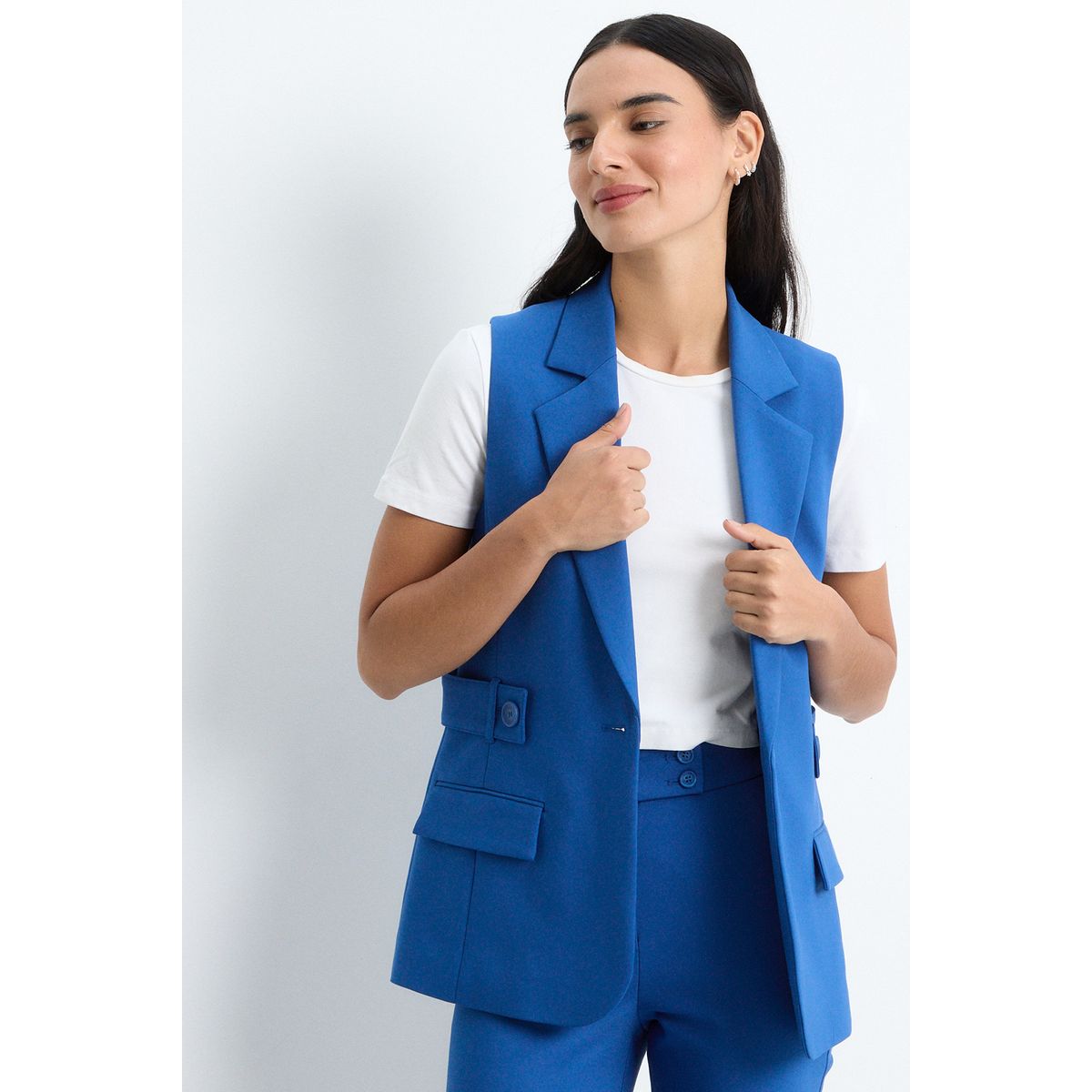 IO - Blazer Mujer Azul IO