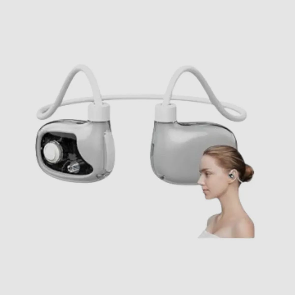 IRM - Audífonos Bluetooth deportivos IRM S19- BLANCO