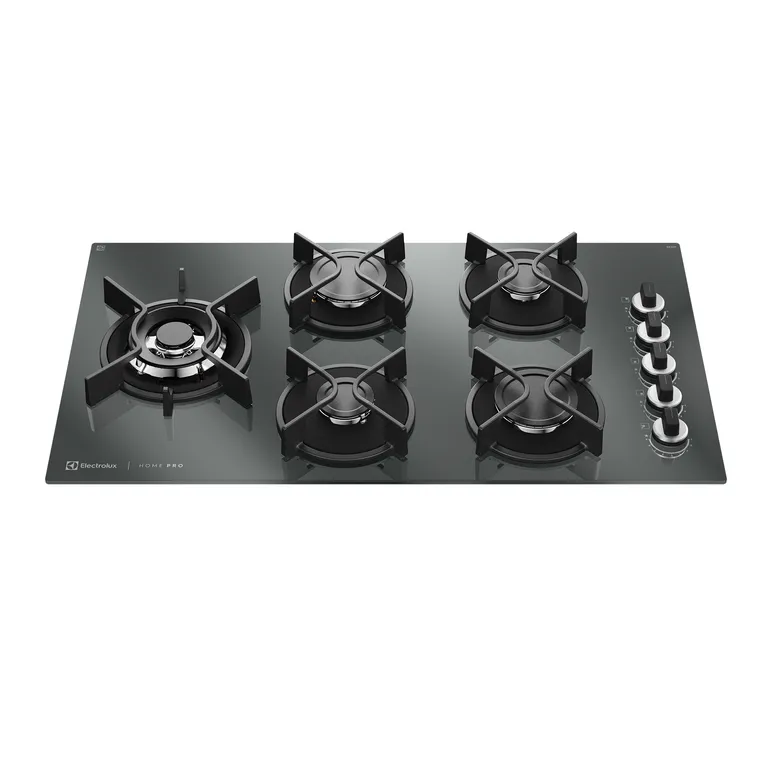 ELECTROLUX Encimera a Gas 5 Platos Home Pro Cocción KE5HP Espejado