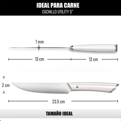 Imagen 2 del producto Cuchillo Para Carne Cuchillo De Cocina Cuchillos Carniceros