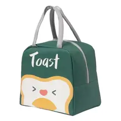 OKAY - Lonchera Bolsa Térmica Colación Almuerzo Portátil Verde