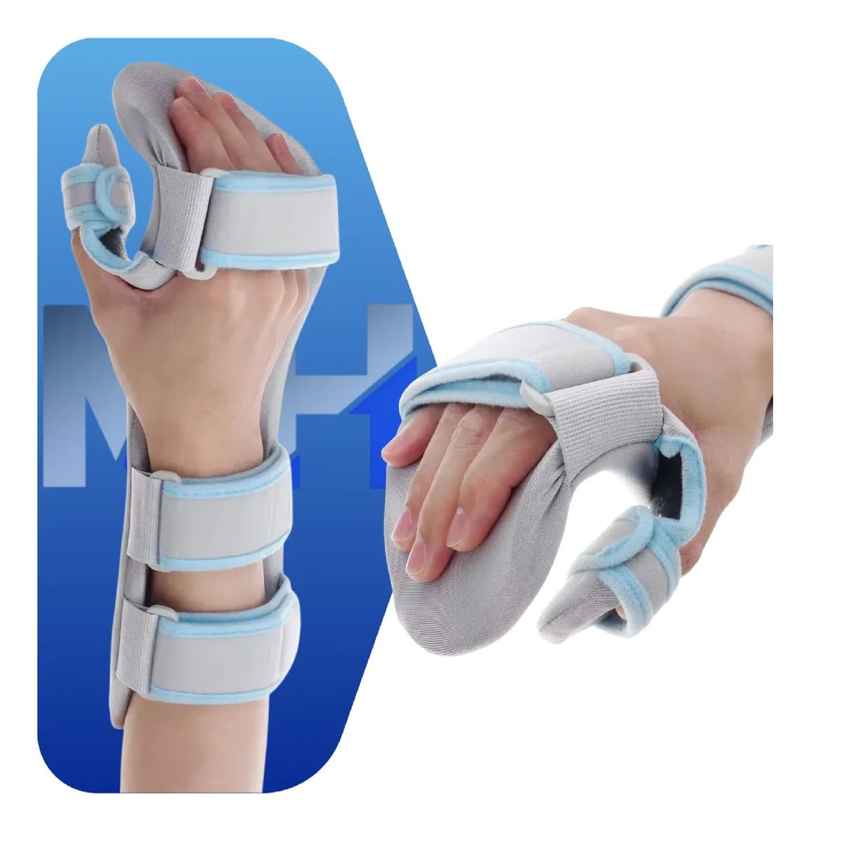 GENERICO - Ferula De Fijacion De Mano Ajustable Para Fracturas Y Lesion Talla L Derecha