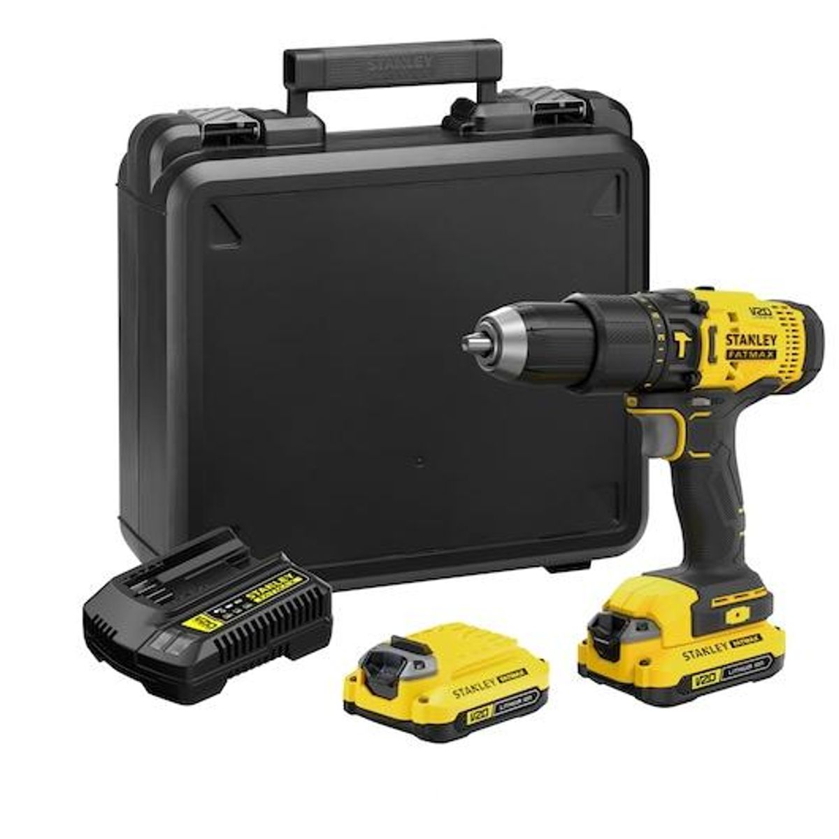 STANLEY - PACK STANLEY TALPER 13MM 20V+2B 2A+4A+C+50 AC+MAL