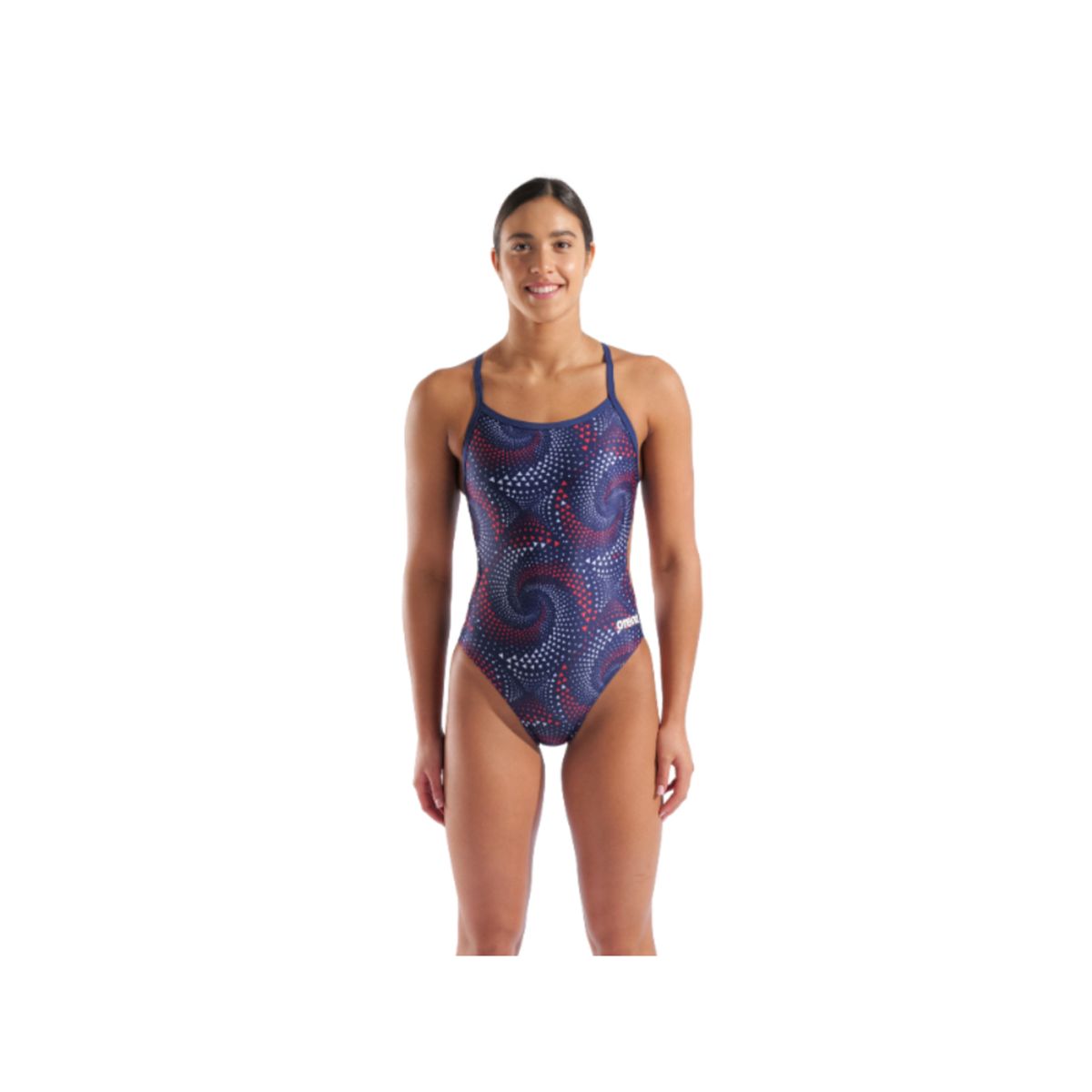 ARENA - Traje de baño mujer Challengeback Azul Arena