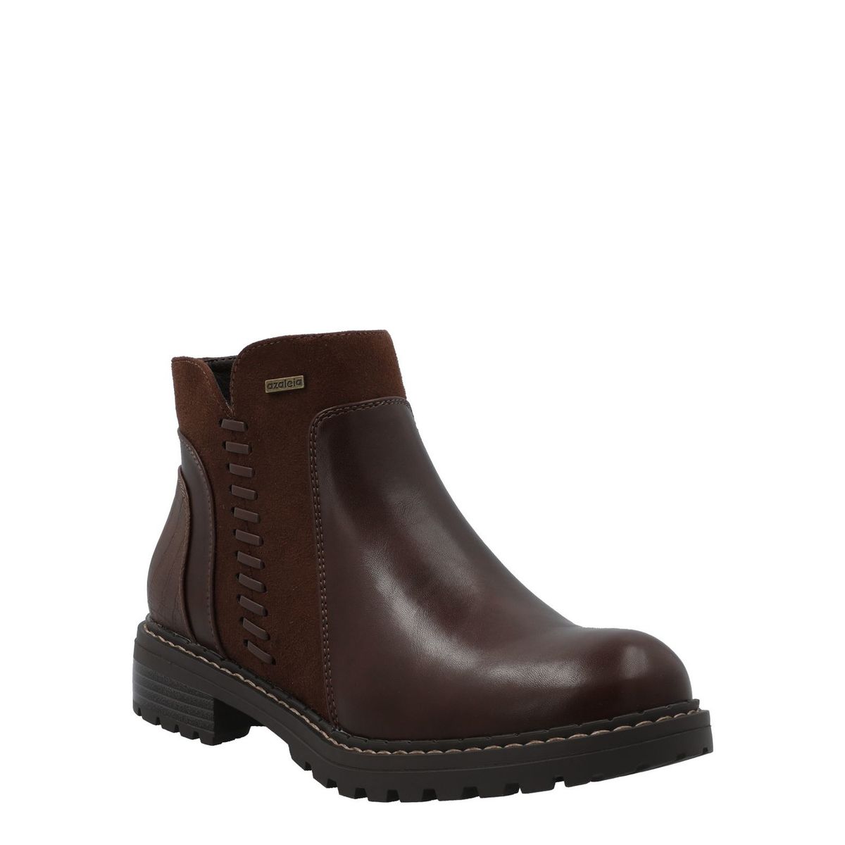 AZALEIA - Botín Mujer Lisa 2 Café AZALEIA