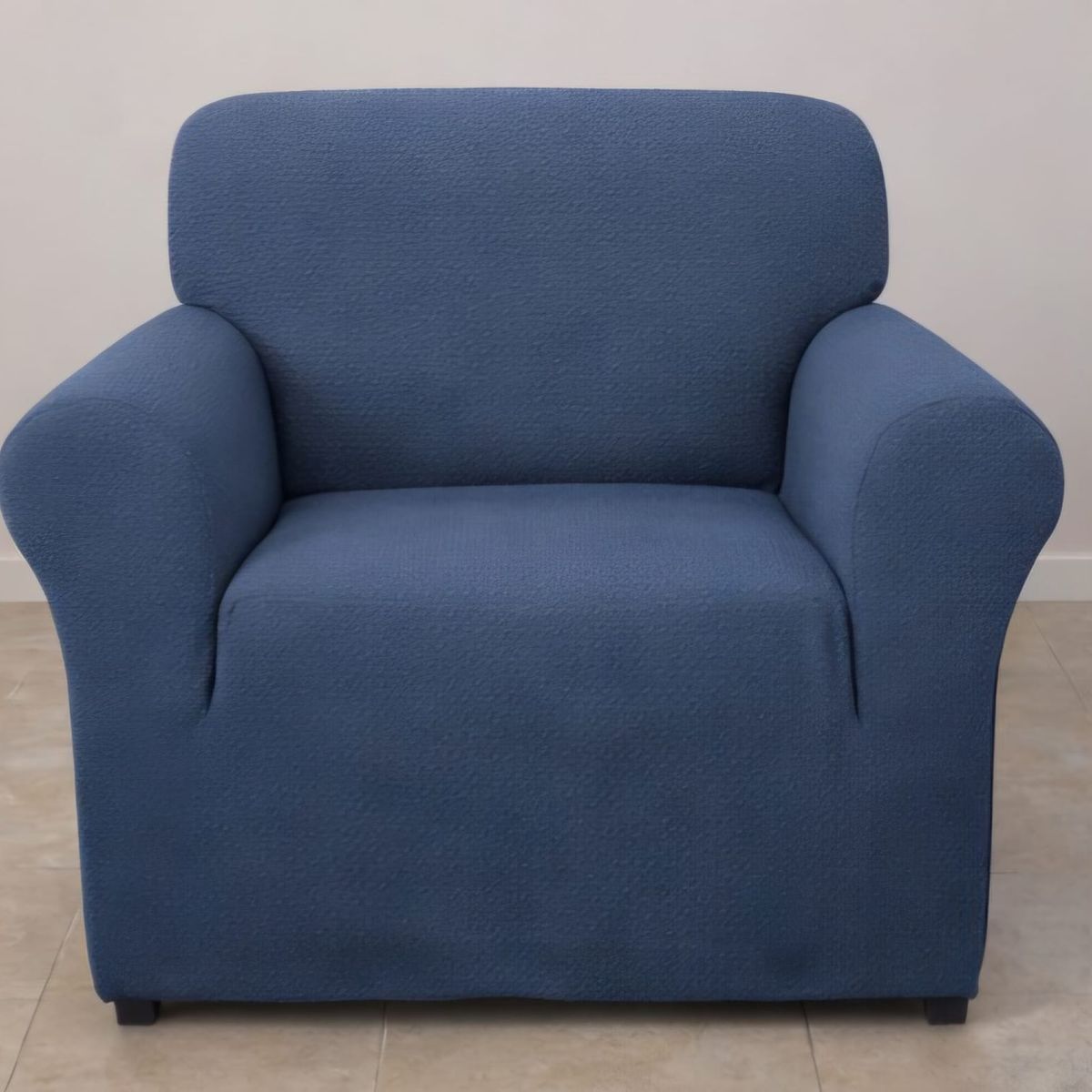GENERICO - Funda Protectora para Sillon AZUL-MARINO 1-asiento