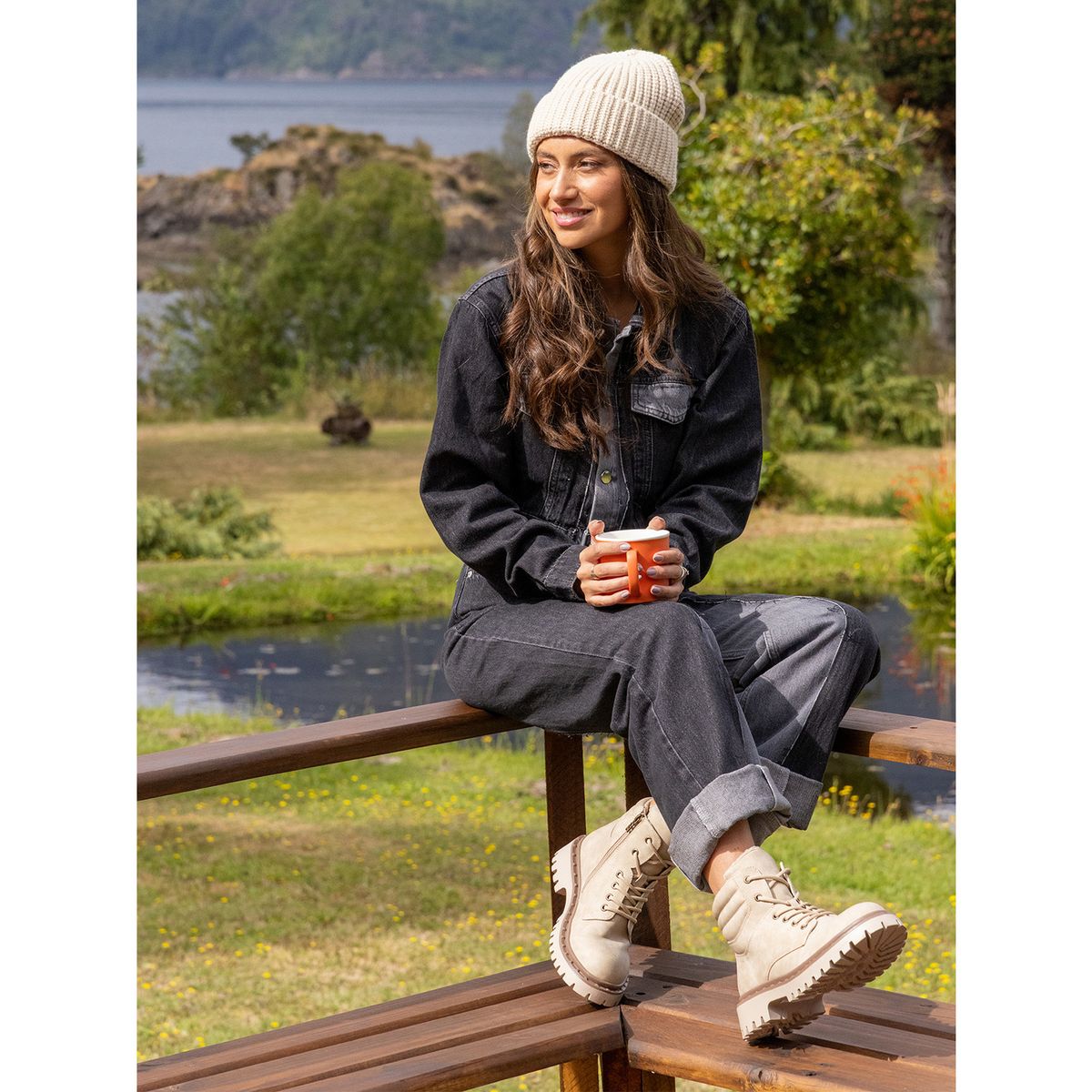 AZALEIA - Botín Mujer Ludovica Taupe AZALEIA