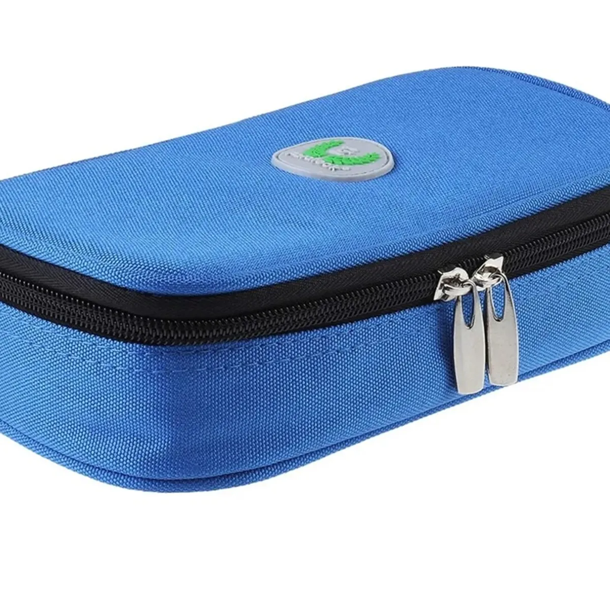 ONEDER - Estuche De Viaje Cooler Bolso Porta Insulina Diabéticos Tela Azul