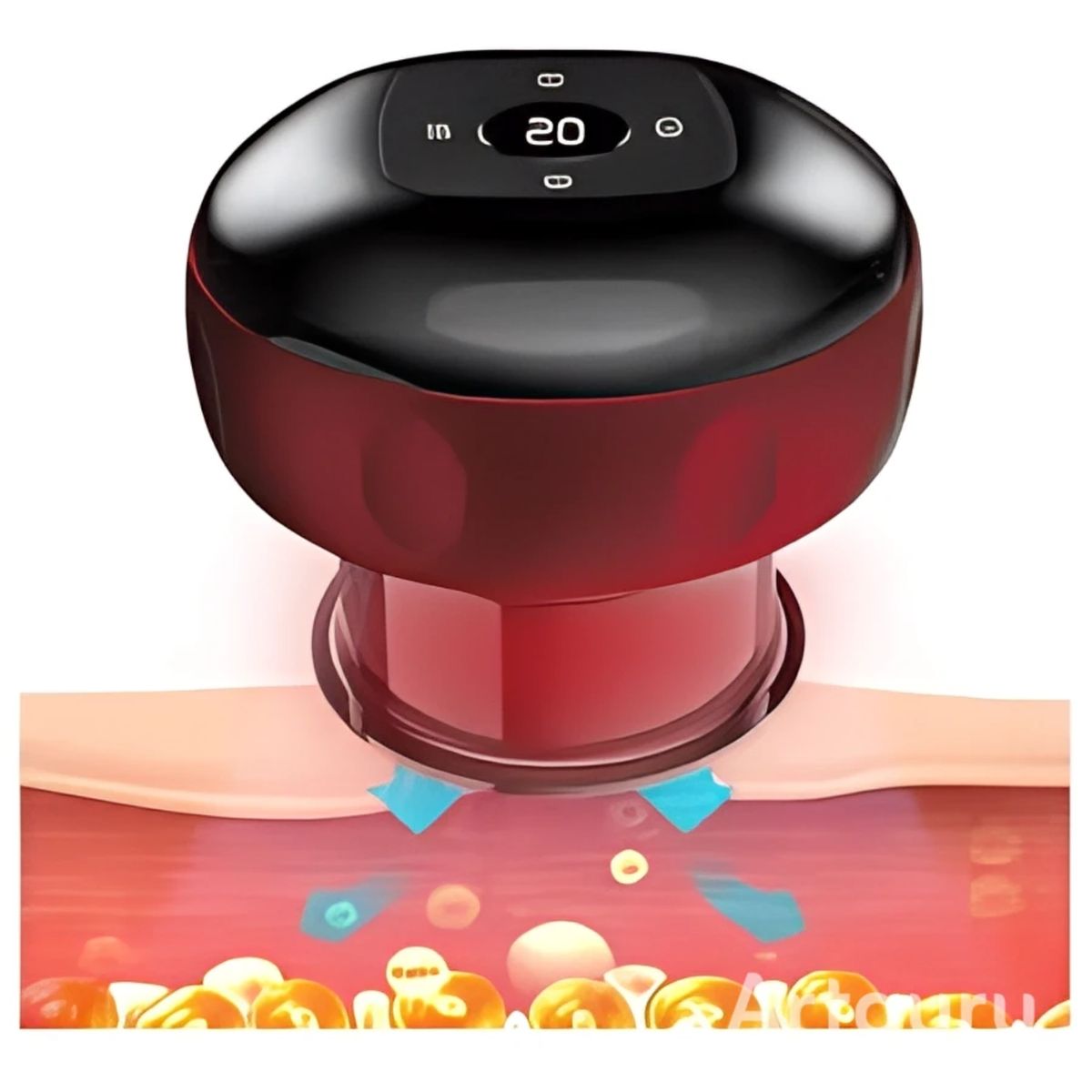 MOVI - Ventosa Eléctrica Anticelulitis con Masaje y Vibración