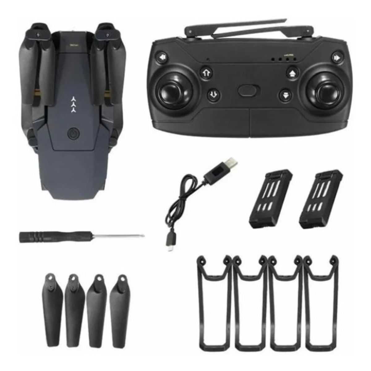 GENERICO - Drone Profesional 4K Vuela y Graba en Alta Definición Camara Regalo