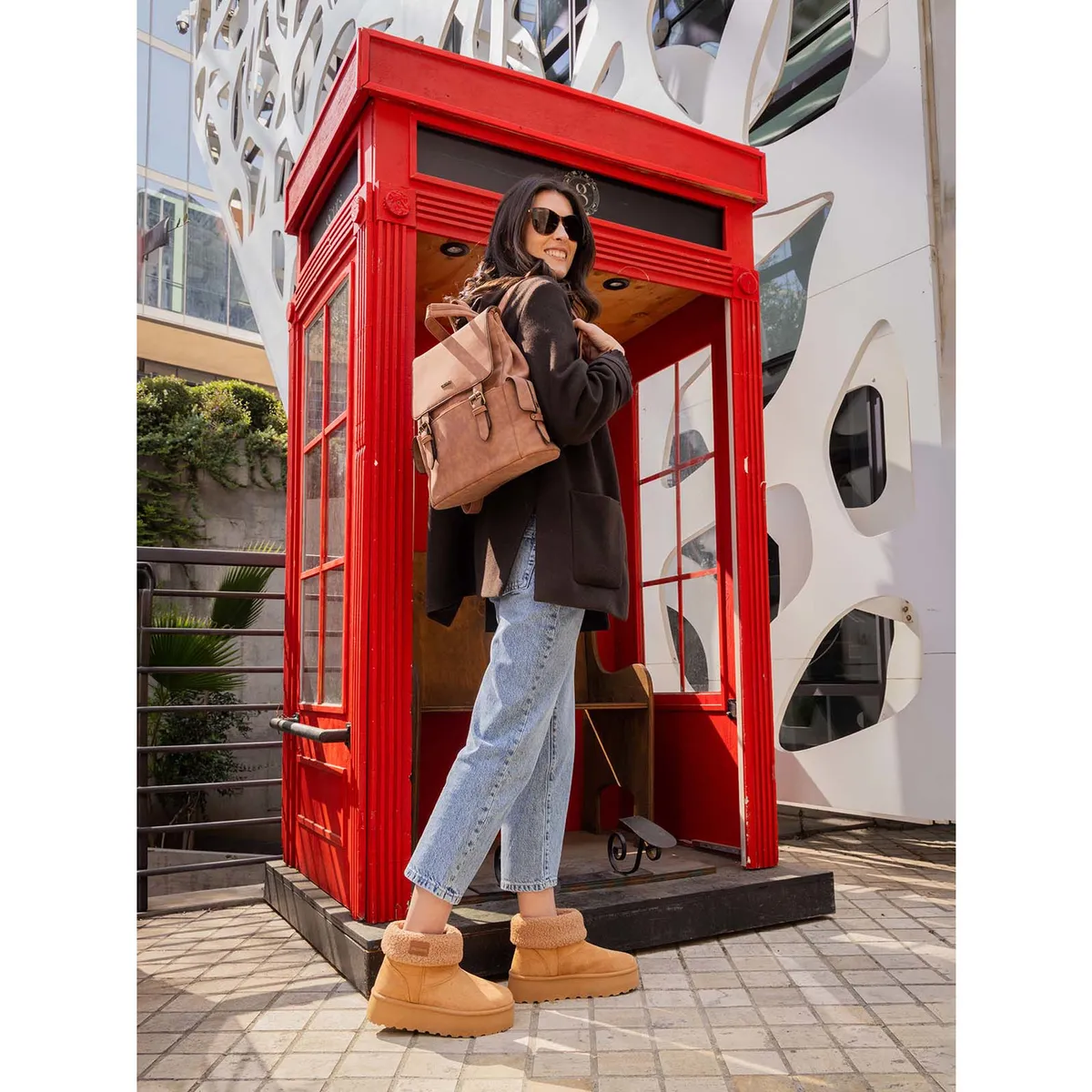 AZALEIA - Botín Mujer Drusilla Camel AZALEIA