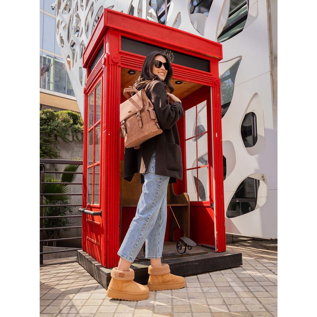AZALEIA - Botín Mujer Drusilla Camel AZALEIA