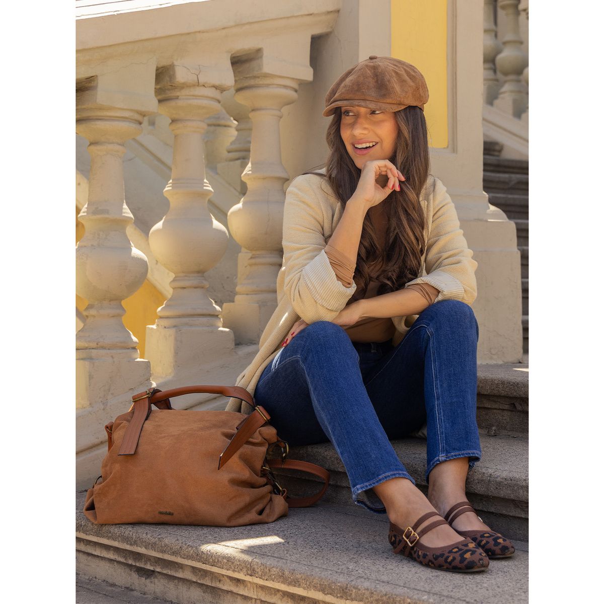 AZALEIA - Ballerina Mujer Parks Leopardo AZALEIA