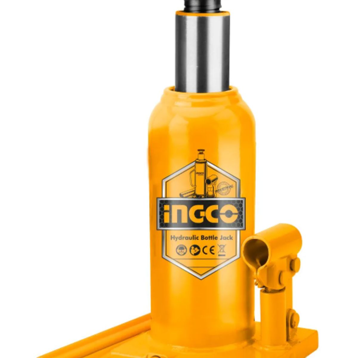 INGCO - gato hidráulico de botella de 10 toneladas