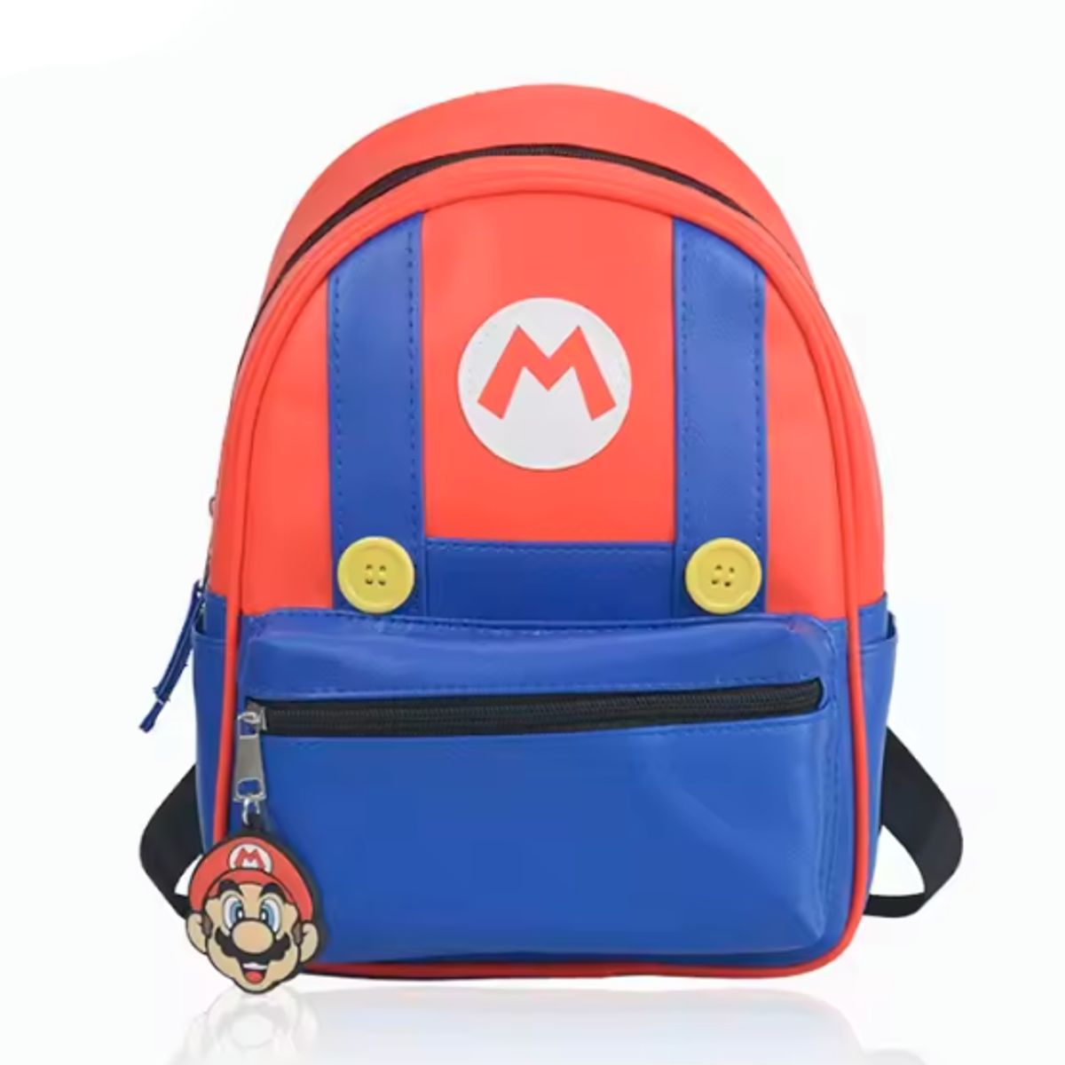 GENERICO - Mochila Mario Escolar Morral Niños 28 cm