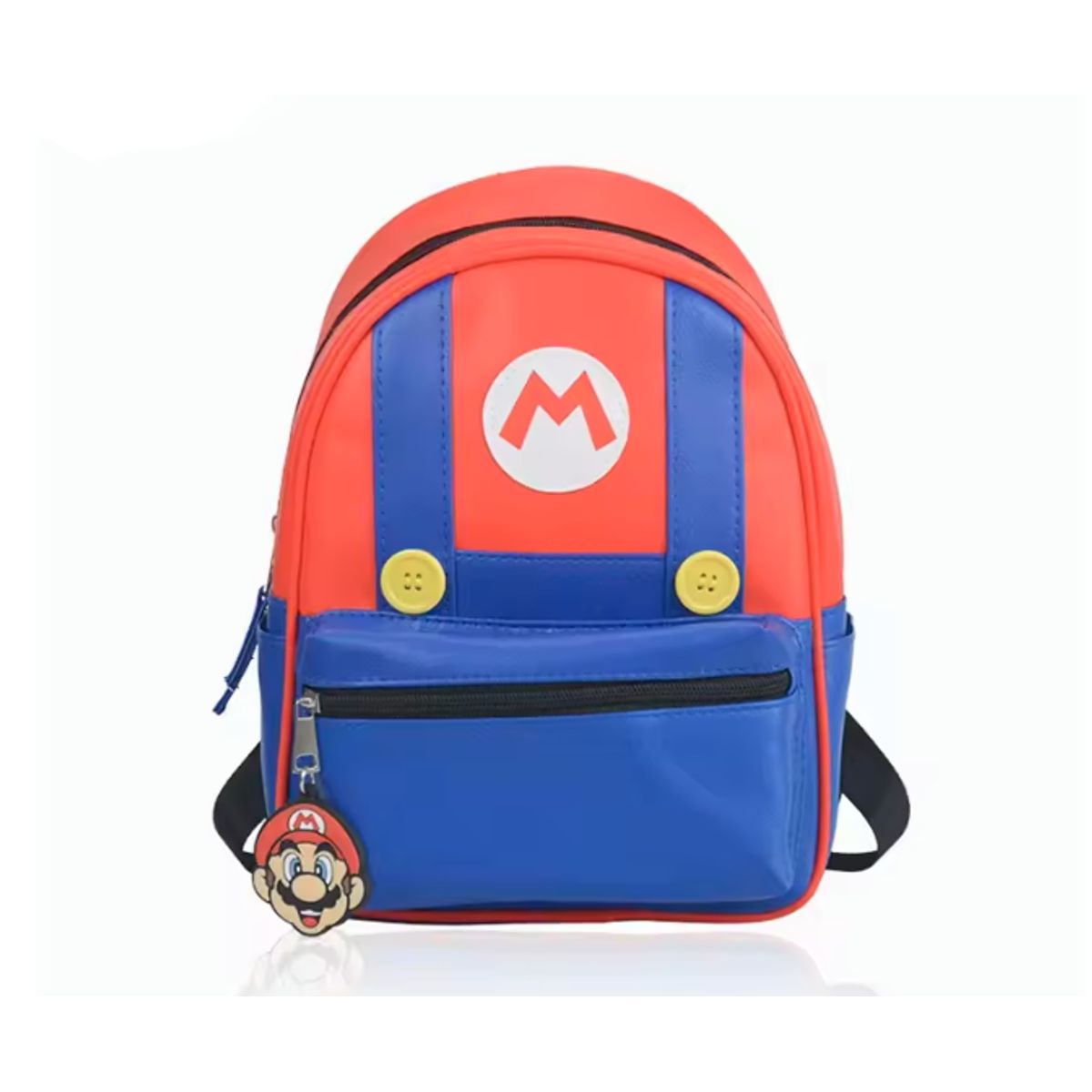 GENERICO - Mochila Mario Escolar Morral Niños 28 cm