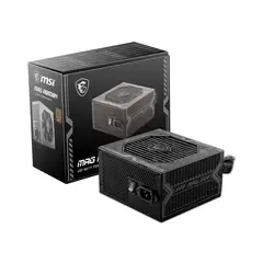 MSI - Fuente De Poder 650w - Mag A650bn - 80plus Bronze