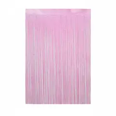 GENERICO - Cortina Cotillon Rosa 100x200cm