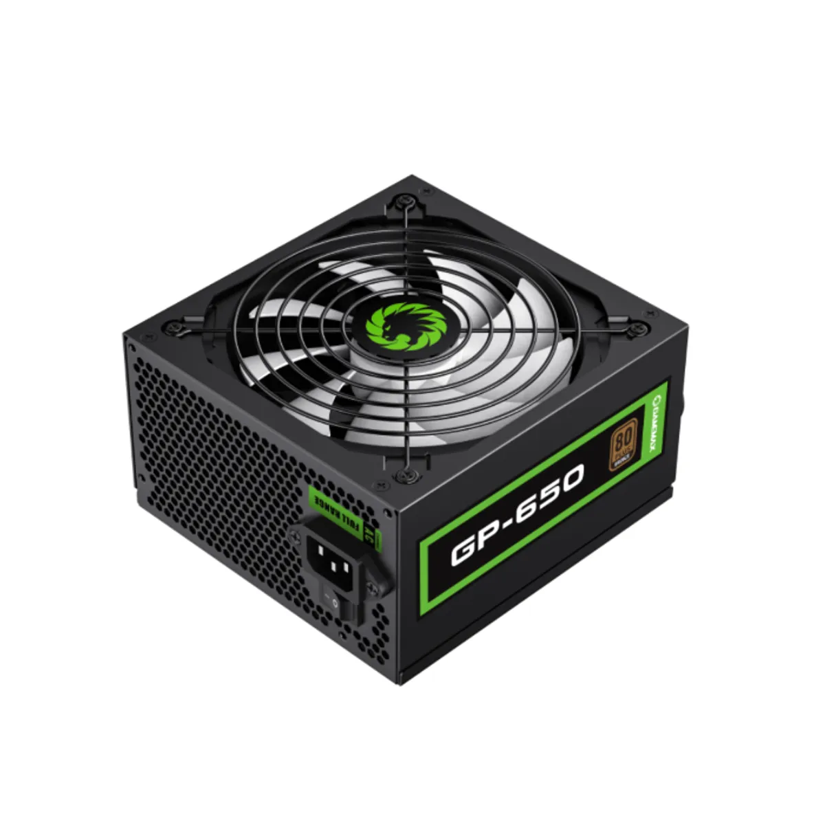 GAMEMAX - Fuente de Poder 650W - Gamemax GP-650 - 80 Plus Bronze
