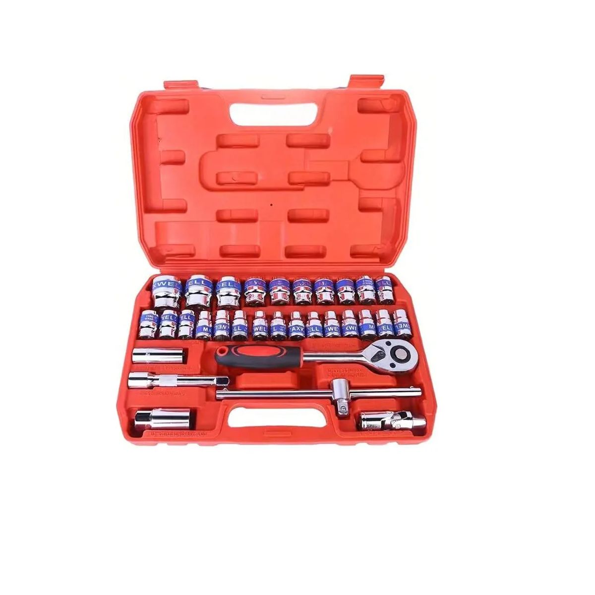 GENERICO - Juego De Dados Cuadrante 1/2 Pulgada 32 Piezas/40