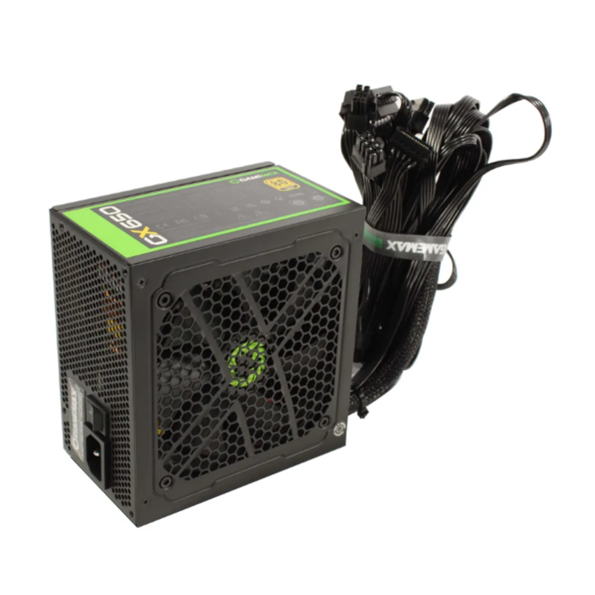 GAMEMAX - Fuente de Poder 650W - GameMax GX-650 - 80 Plus Gold