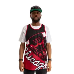 MITCHELL & NESS - Polera Tank Nba Chicago Bulls Black Mitchell And Ness