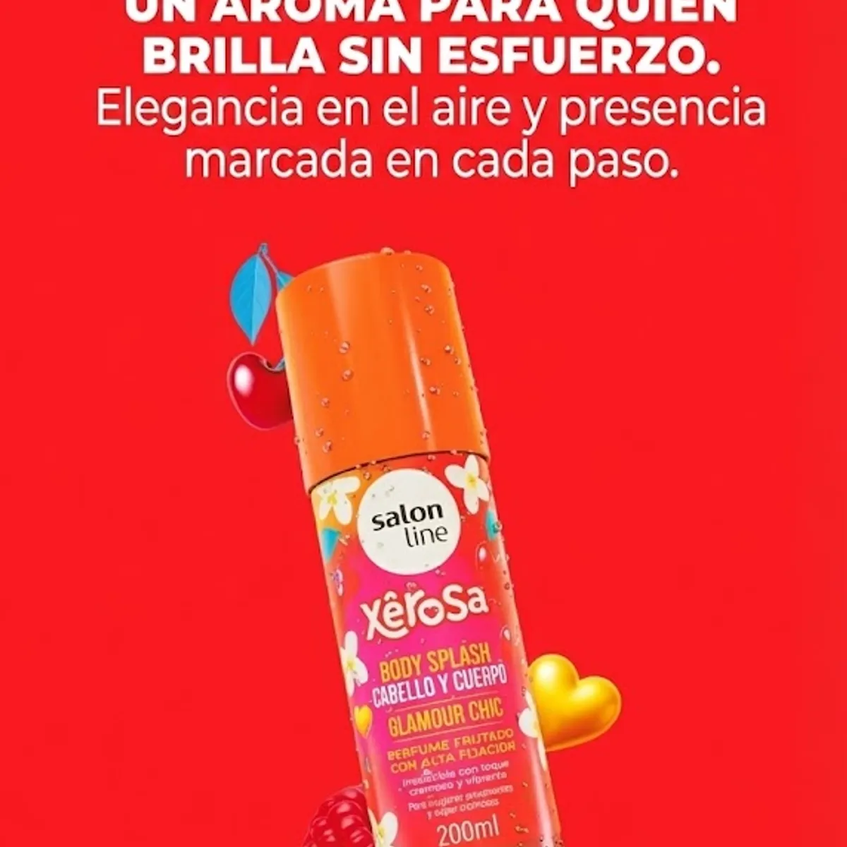 SALON LINE - BODY SPLASH CABELLO Y CUERPO GLAMOUR CHIC SALON LINE 200ML