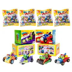 GENERICO - SUPERZINGS PACK 4 MEGAJETS + 4 SOBRES SERIE 4