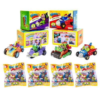 Imagen 2 del producto SUPERZINGS PACK 4 MEGAJETS + 4 SOBRES SERIE 4