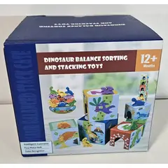 GENERICO - Juego de dinosaurios bloques y balancin