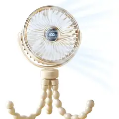 GENERICO - Ventilador Portátil Para Cochecito Ventilador Escritorio 5 Velocidades