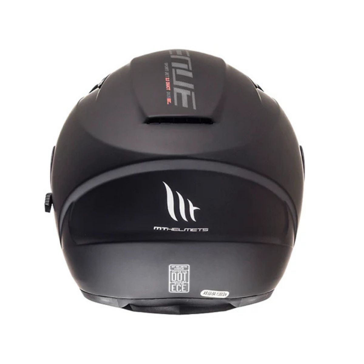 MT - Casco para moto MT Avenue SV Solid Negro Matte_.