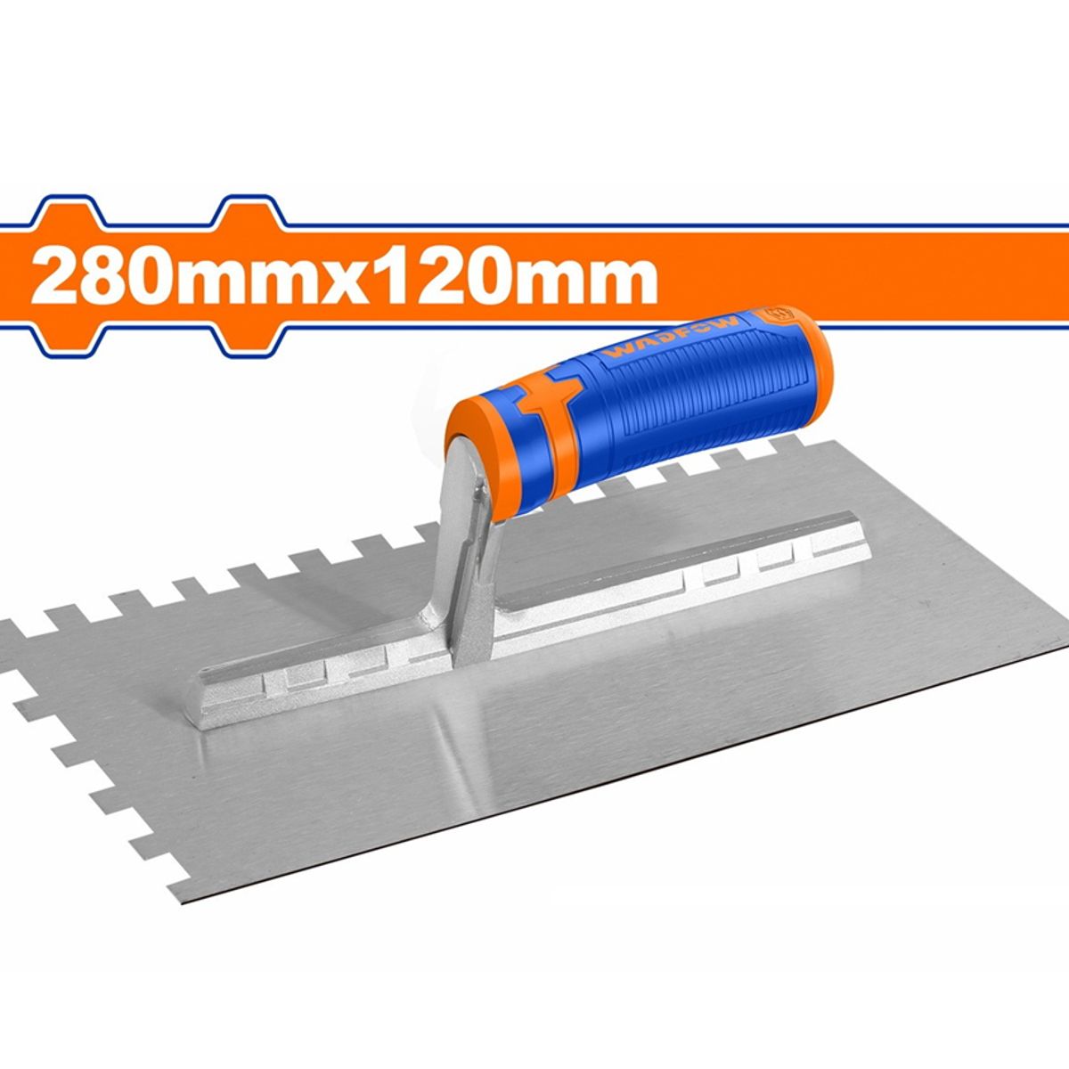 Espátula Para Yeso Llana Dentada Wadfow Empaste 280x120 Mm, marca WADFOW - Foto Principal