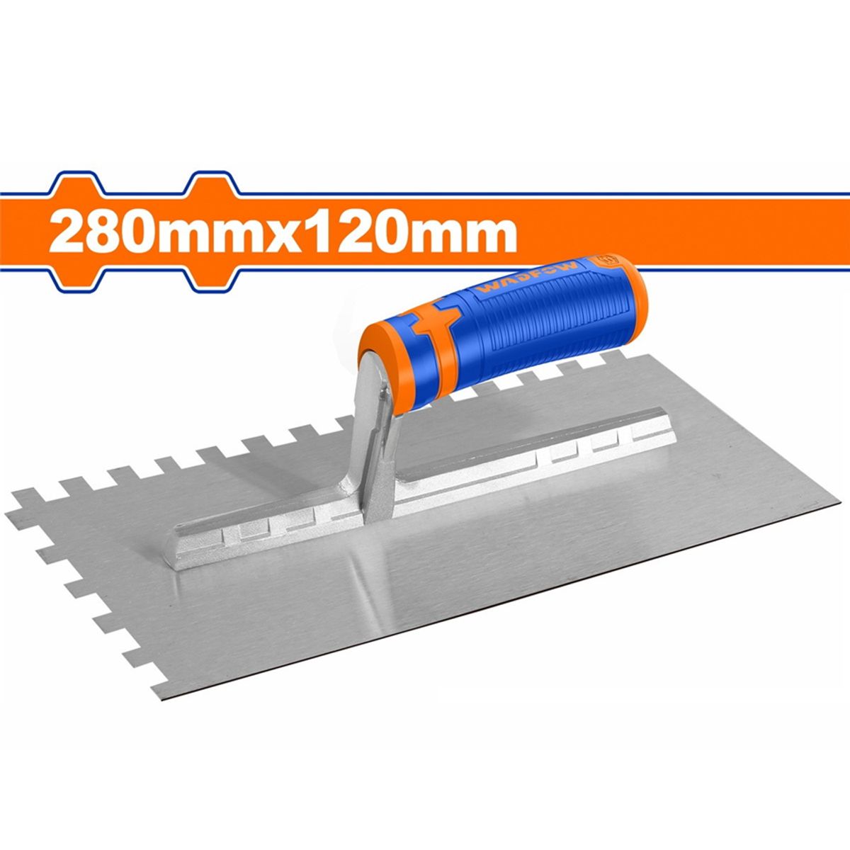 Espátula Para Yeso Llana Dentada Wadfow Empaste 280x120 Mm, marca WADFOW - Foto Principal