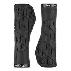 WEST BIKING - Puños Ergonómicos Con Lock Varios Colores - Negro