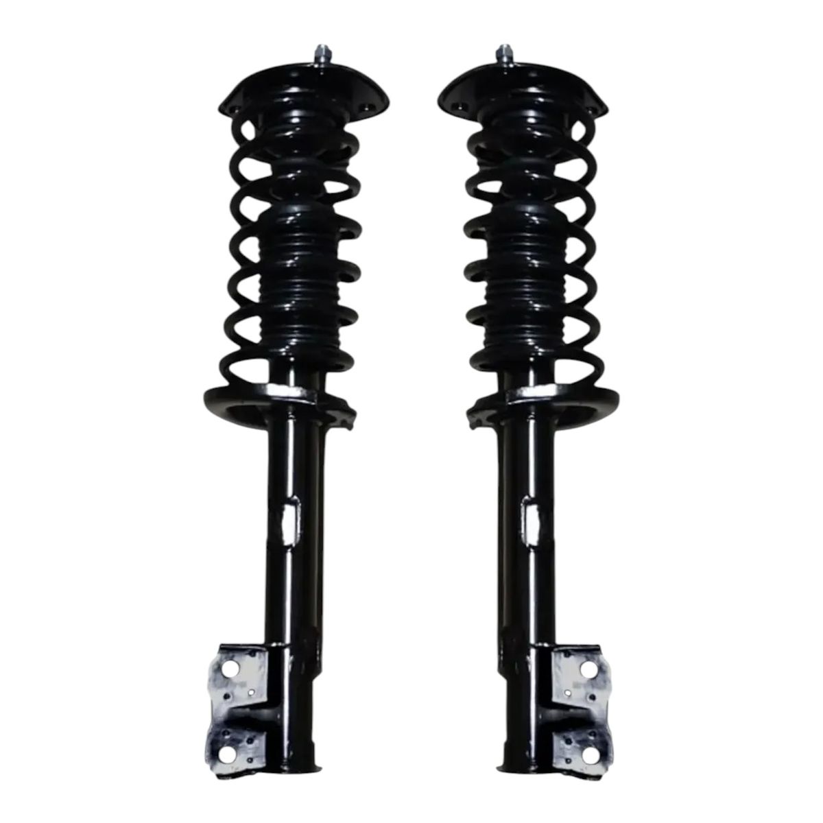 GENERICO - Amortiguadores Delanteros Con Espiral y Cazoleta para Baic X25 Senova 1.5 2016-2022