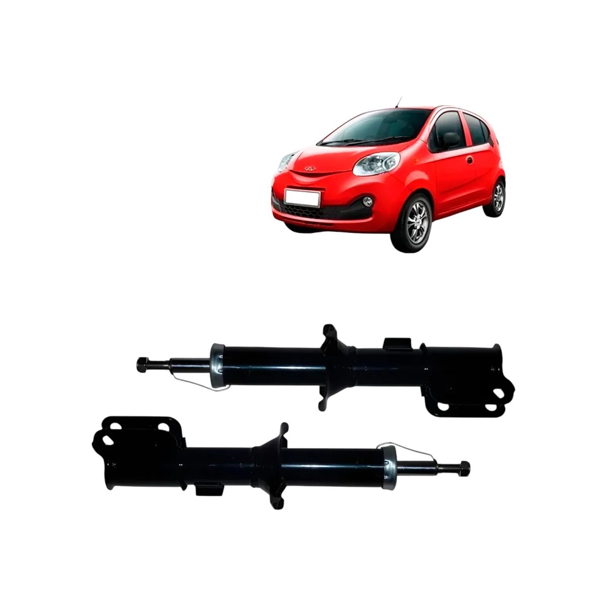 GENERICO - Amortiguadores Delanteros Simples para Chery IQ New 1.0 2015-2024