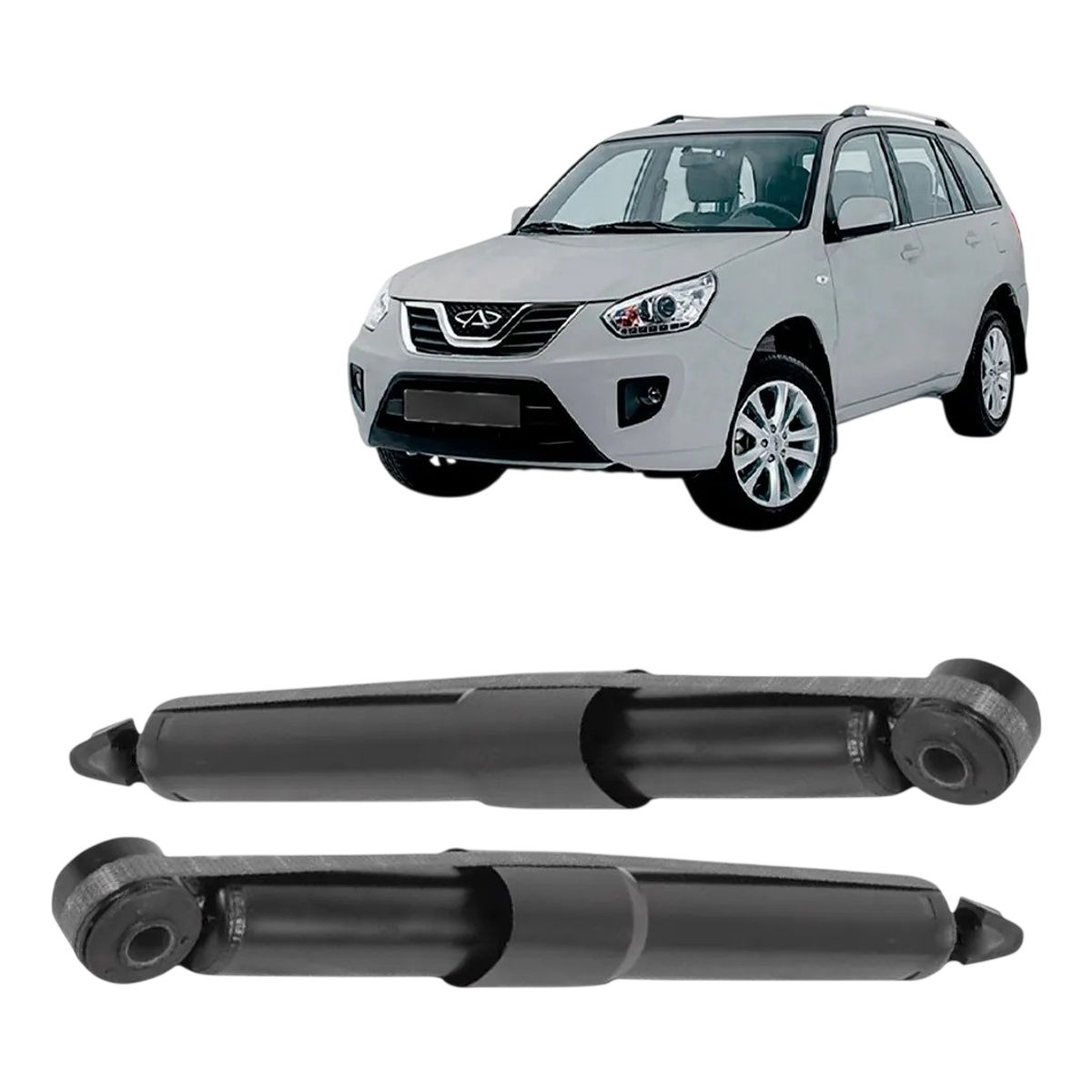 GENERICO - Amortiguadores Traseros para Chery Tiggo 1.6 y 2.0