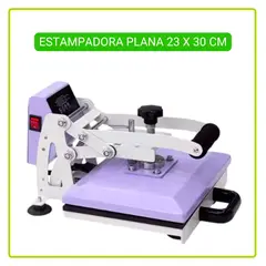 GENERICO - Estampadora Plana Lila 23 * 30 cm Sublipress