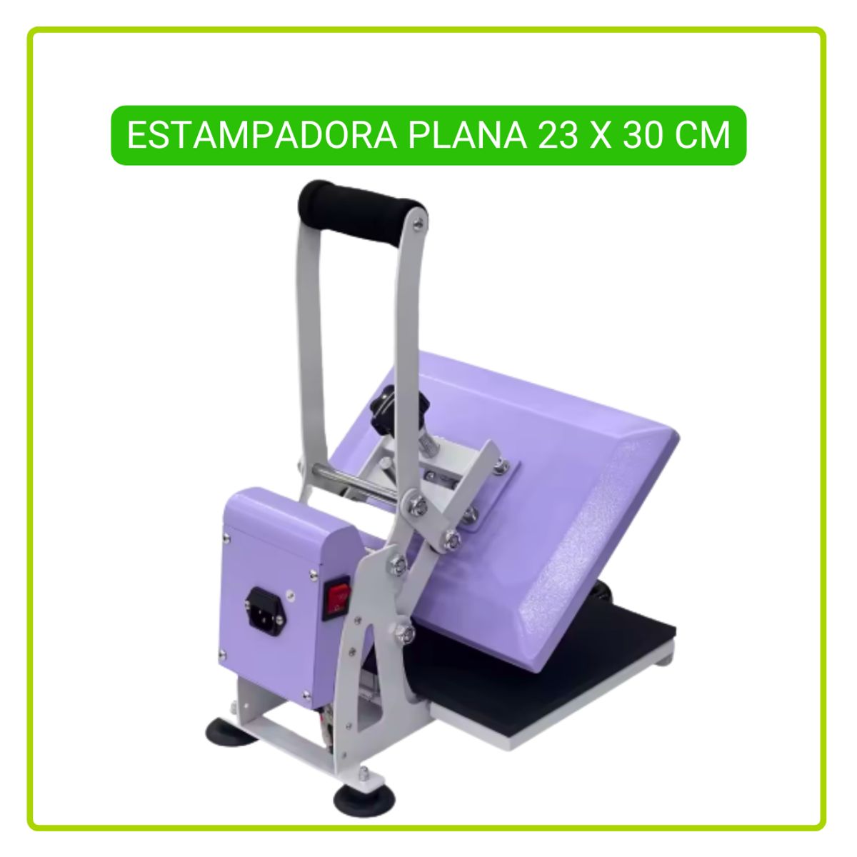 GENERICO - Estampadora Plana Lila 23 * 30 cm Sublipress