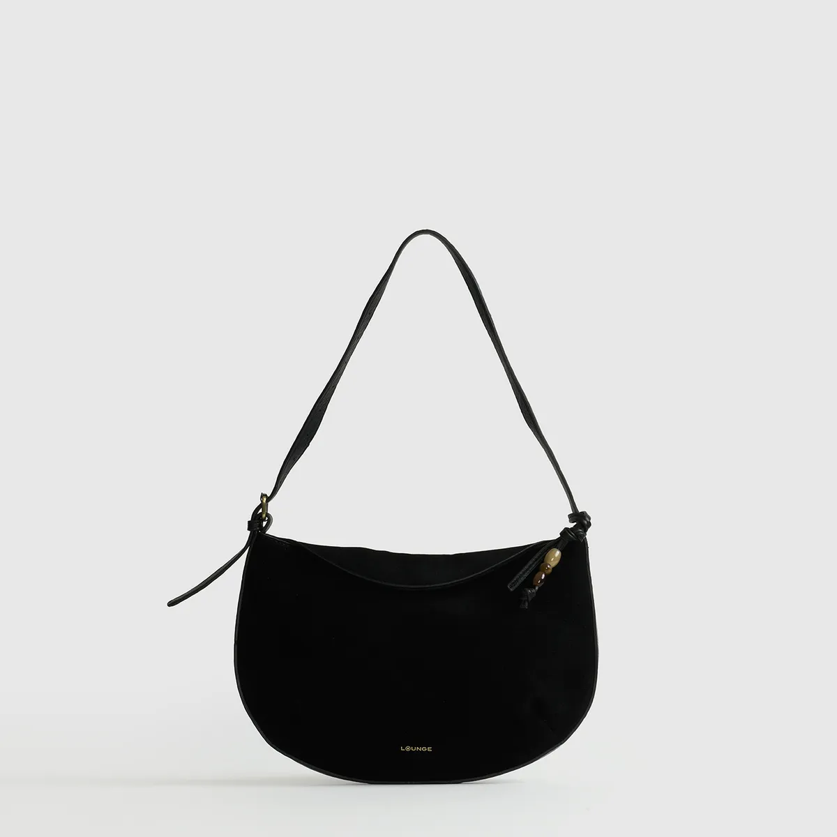 LOUNGE - Cartera Bandolera Fake Suede Solapa LOUNGE