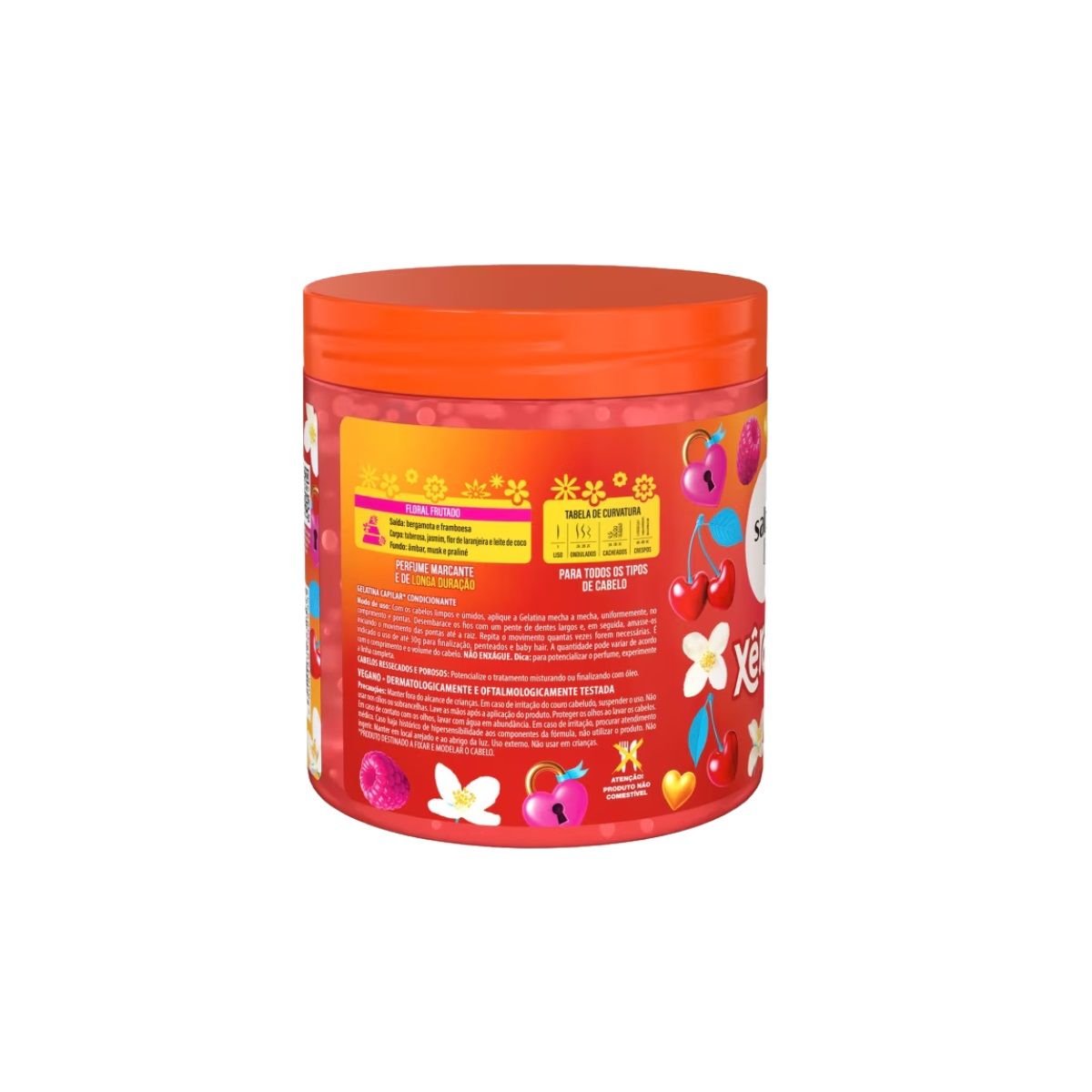 SALON LINE - GEL ALTA FIJACION PERFUMADO GLAMOUR CHIC SALON LINE 500G