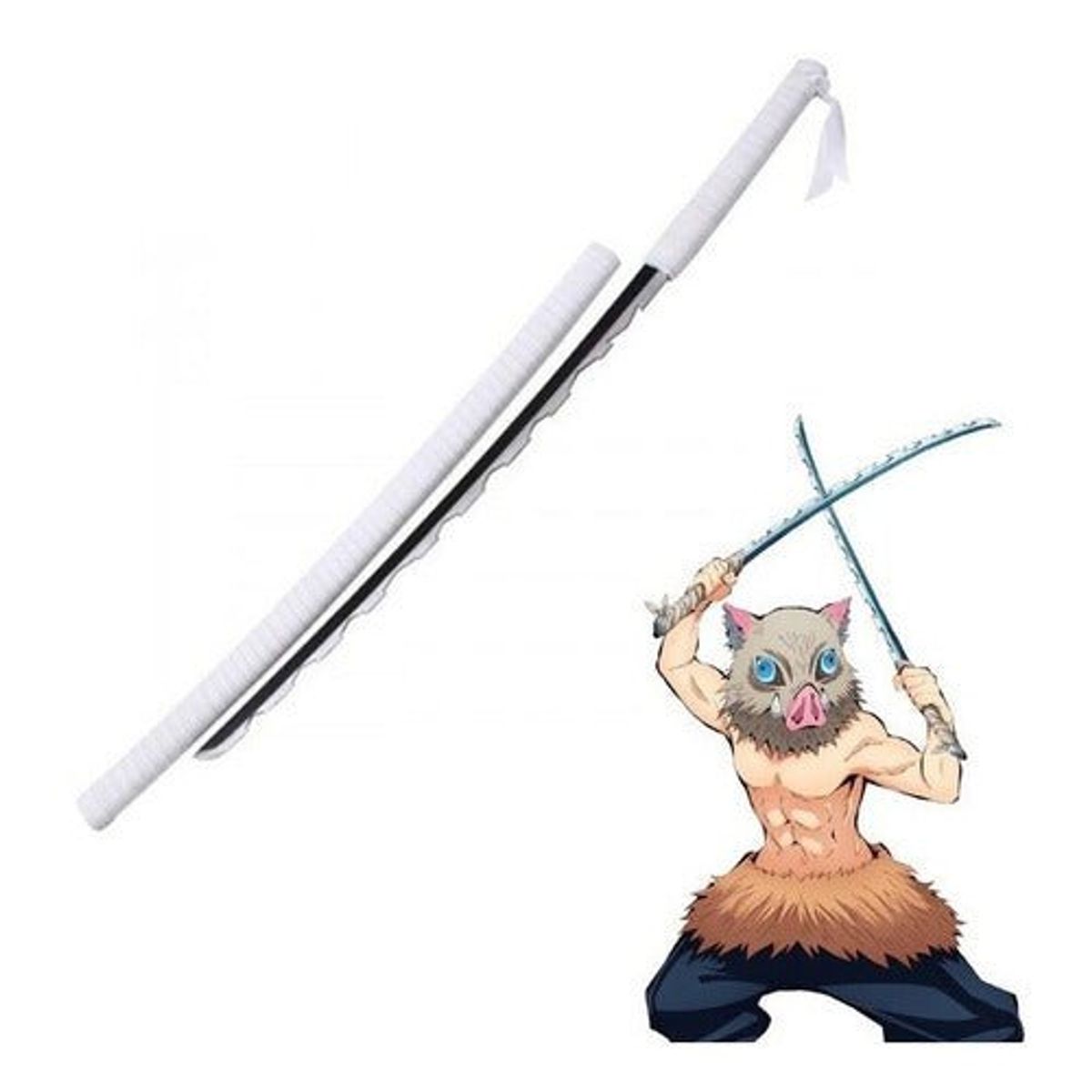 GENERICO - katana de inosuke hashibira de kimetsu no yaiba