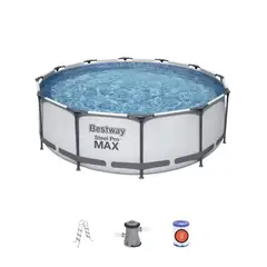 BESTWAY - Piscina Estructural Steel Pro Max 427 x 107 cm 13030 Litros