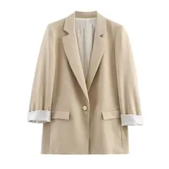 VELVET - Blazer Recto Kiara Negro