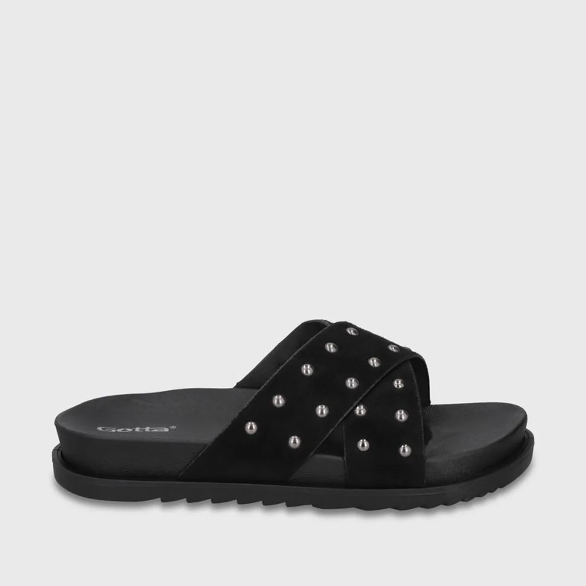 GOTTA - Sandalia Negra Mujer 52051