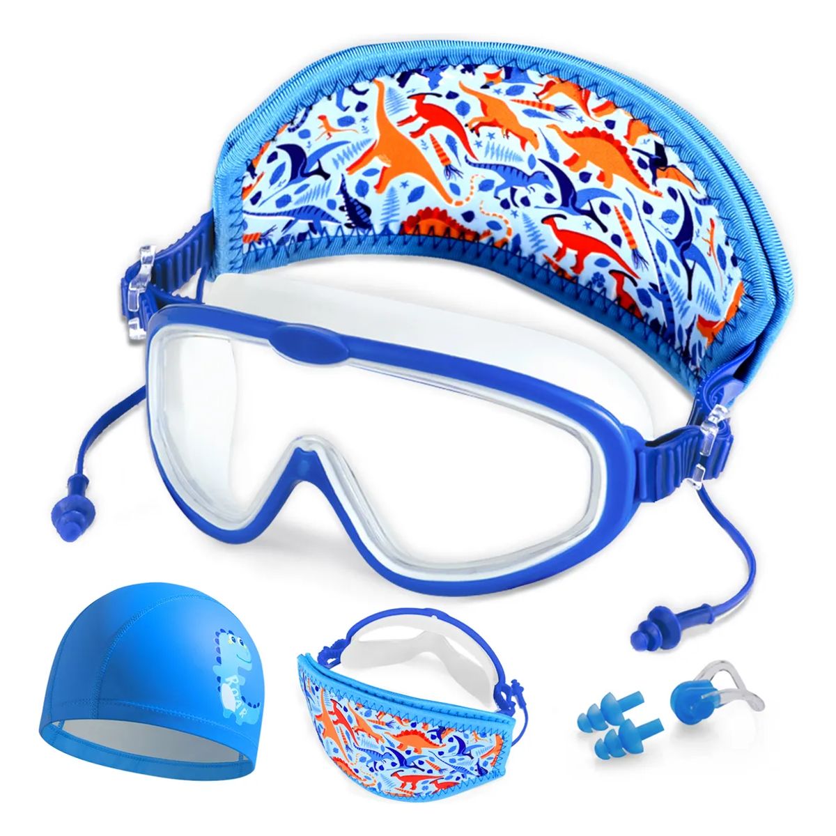 GENERICO - Gafas De Natación Para Niños Gran Visual Antivaho Y Antifuga